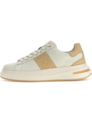 Guess Beyaz - Krem Erkek Sneaker Elba
