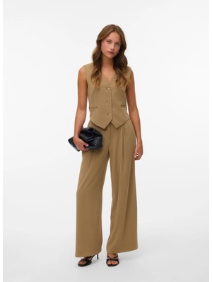 Vero Moda Kehribar Kadın Şişme Yelek Vmtena Sl Waıstcoat