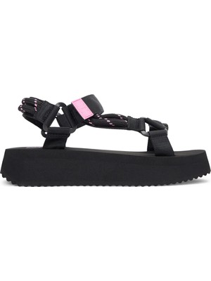 Tommy Hilfiger Siyah Kadın Sandalet EN0EN02970BDS