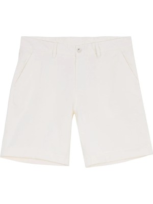 Brooks Brothers Kırık Beyaz Erkek  Şort BBSS26MSO002
