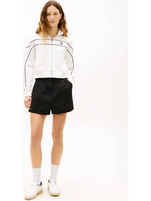 Tommy Jeans Siyah Kadın Şort Tjw Claıre Hr Pleated Shorts