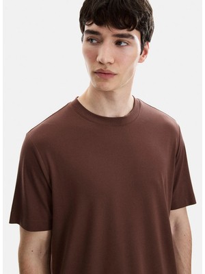 Back And Bond Kahve Erkek Regular Fit T-Shirt B35S10067
