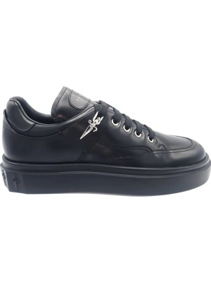 Paciotti Siyah Erkek Deri Sneaker MU69407