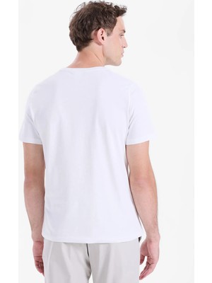 Reebok Lc 6191 New Id Reg Iı Sl Tee Beyaz Yuvarlak Regular Fit Düz Erkek T-Shirt