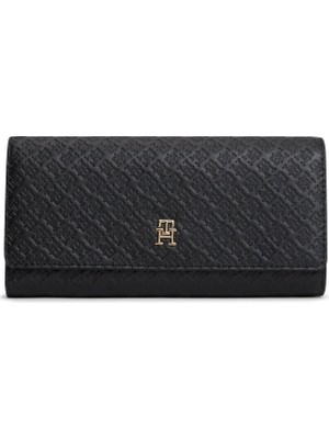 Tommy Hilfiger Siyah Kadın Cüzdan AW0AW18593BDS