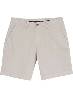 Brooks Brothers Bej Erkek  Şort BBSS26MSO002