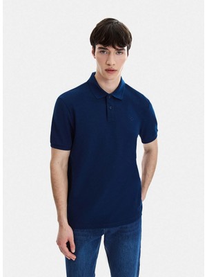 Back And Bond Lacivert Erkek T-Shirt B35S10042