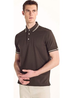 Ted Baker Kahve Erkek T-Shirt TBMRTS1009