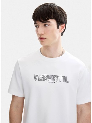 Back And Bond Beyaz Erkek T-Shirt B35S10054