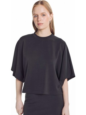 Ted Baker Siyah Kadın T-Shirt TBWRTS2003