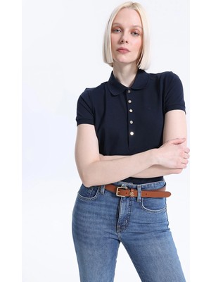 Lauren Ralph Lauren Lacivert Kadın Polo T-Shirt 200679219