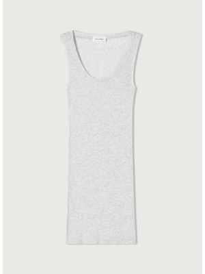 American Vintage Açık Gri Kadın T-Shirt MAS00E26