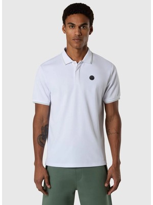 North Sails Beyaz Erkek Polo T-Shirt NS0000692711