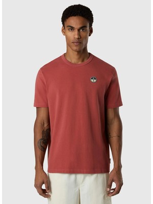 North Sails Kiremit Erkek Regular Fit Baskılı T-Shirt NS0000693165