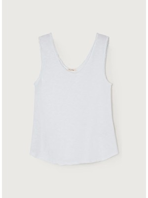 American Vintage Beyaz Kadın T-Shirt SON29GE26