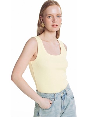 Ted Baker Açık Sarı Kadın Atlet TBWRTS1086