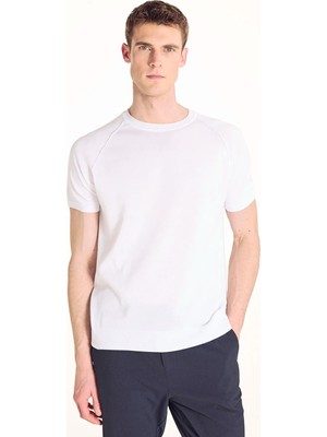 Ted Baker Kırık Beyaz Erkek Kazak TBMRKW2040