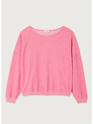 American Vintage Pembe Kadın Sweatshirt CLU03AE26
