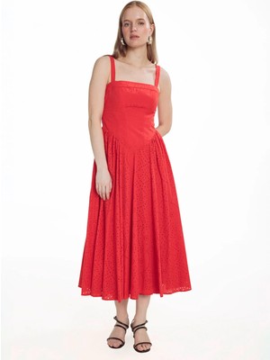 Ted Baker Kırmızı Kadın Elbise TBWRDR2013