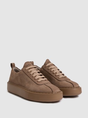 Cacharel Erkek Kum %100 Deri Sneaker Ayakkabı 50322737-VR085