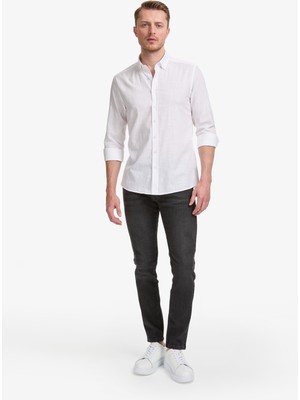 Pierre Cardin Erkek Siyah Slim Fit Jean Pantolon 50327839-VR046