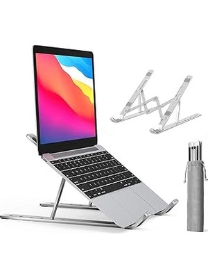 Uravas Store HT-119 Katlanır Laptop ve Tablet Standı, Siyah