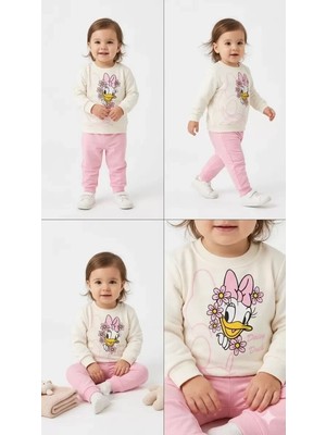 Uravas Store 6/24 Ay Ördek Baskılı Basic Bebek Takımı