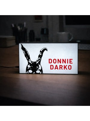 Gişe Arts Masa Lambası - Donnie Darko Adaptörlü Dekoratif & Hediyelik Lamba