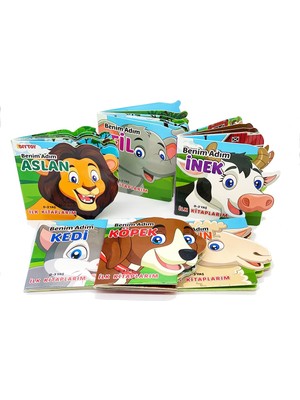 DIYTOY Ben Kimim Hayvanlar 6'lı Set Eğitici İçerik ile Hayvanlar ve Doğa İlgi Alanı