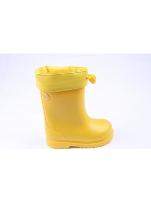 Igor W10101-008  Çocuk Kışlık Yağmur Çizmesi Amarillo Sarı PVC Malzeme Kadınlar İçin Konforlu