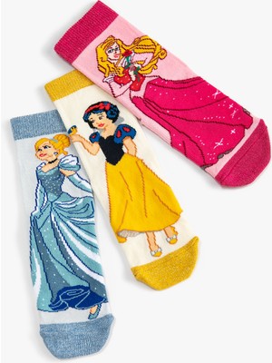 Koton Disney Prenses Çorap Lisanslı 3'lü