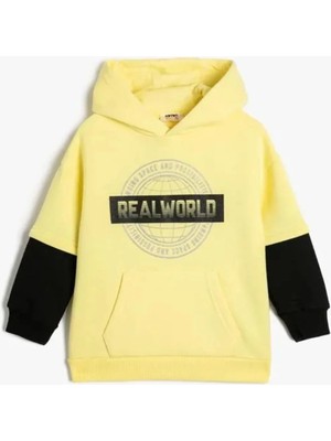 Koton Erkek Çocuk Sweatshirt Sarı