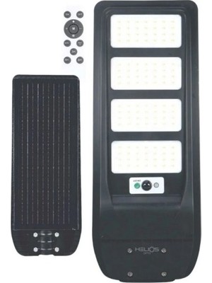 Helios Hs 3866 400W Güneş Enerjili Solar Sokak Lambası Kumandalı/hareket Sensörlü/parlaklık