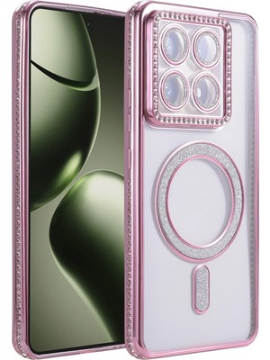Zenvia Mey Ithalat®   Mi 14T Pro Joke Simli Magneticsafe Kılıf - Pembe