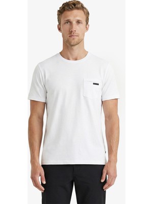 Nautica Erkek Beyaz Regular Fit T-Shirt V65356T.1BW
