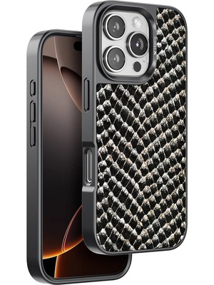 Zenvia Mey Ithalat®  iPhone 16 Pro Max Viper Kapak - Siyah