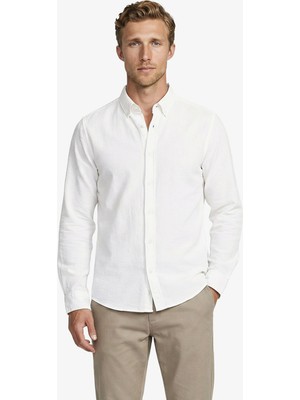 Nautica Erkek Beyaz Regular Fit Gömlek W65453T.1BW