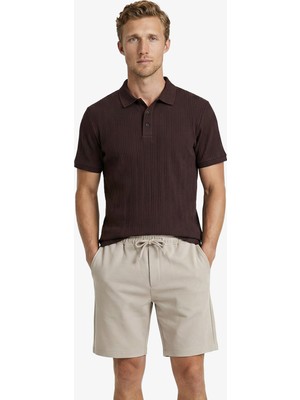 Nautica Erkek Kahverengi Regular Fit Polo Yaka T-Shirt K65303T.2DM