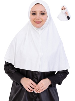 Modish Group Hazır Başörtüsü Pratik Islami Giyim Penye Peçeli Türban Namaz Için Yumuşak Eşarp
