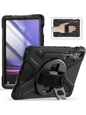 Zenvia Mey Ithalat®  Samsung Galaxy X730 Tab S11 Kılıf Amazing Tablet Kapak - Siyah