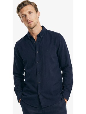 Nautica Erkek Lacivert Regular Fit Gömlek W65453T.4NV