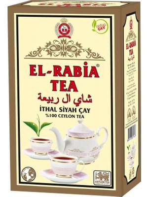 El Rabia El-Rabia Tea İthal Siyah Çay 800 gr %100 Ceylon Tea Doğal Aroma Kaliteli Çay