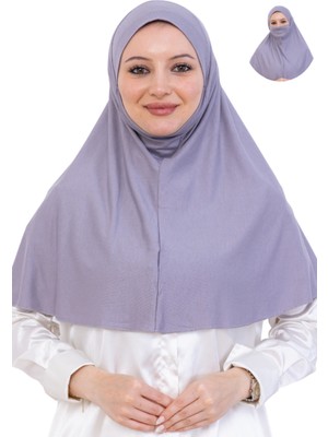 Modish Group Hazır Başörtüsü Pratik Islami Giyim Penye Peçeli Türban Namaz Için Yumuşak Eşarp