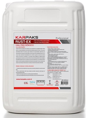 Karpaks Rust-Ex Pas Sökücü 20 kg