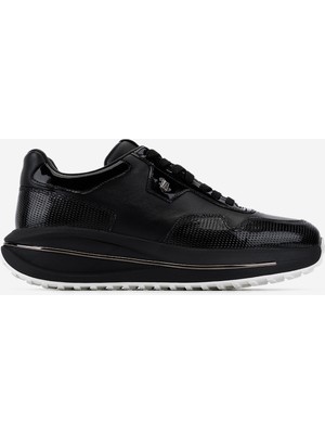 Valmenti Erkek Hakiki Deri Siyah Rugan Sneakers & Spor Ayakkabı 381 23350 Erk Ayk Y26 Sıyah Rgn