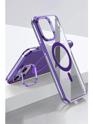Zenvia Mey Ithalat®  iPhone 14 Pro Drop Magsafe Kapak - Derin Mor
