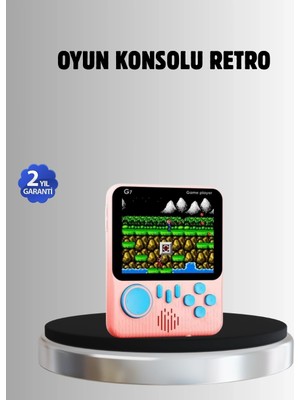 Genel Tedarik Retro Oyun Konsolu – 3.5 Inç Ekran, 666 Klasik Oyun, Tv Bağlantılı