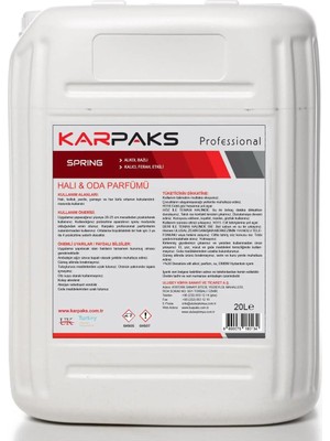 3 Karpaks Spring Halı ve Oda Parfümü 20 Lt