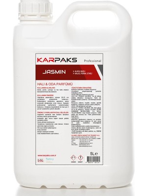 3 Karpaks Jasmin Halı ve Oda Parfümü 5 Lt