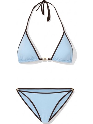 Brandhills Turkuaz Renk Aura Bağlamalı Bikini Takım